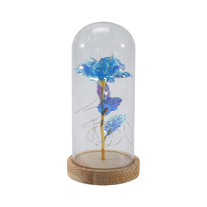 Galaxy Rose Cam Cloche Işık (Oyuncak Ayıcıklı/Ayısız, Çoklu Renk)