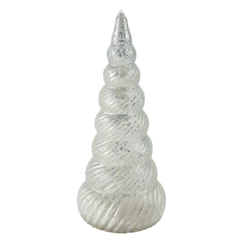 Spiral Dokulu Noel Ağacı Dekoru